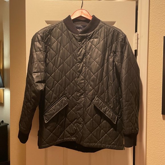 Madewell Quilted Bomber Jacket - Picture 2 of 3